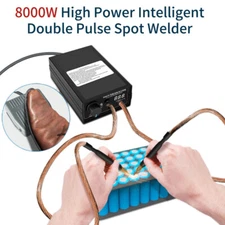 For 18650 Li-ion Battery Pack 8000W Mini Spot Welder Nickel Strip Welding Tools