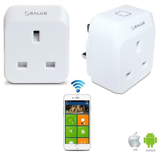 Salus SP600 Smart Plug connects to WiFi- Part of the iT600 Smart Range