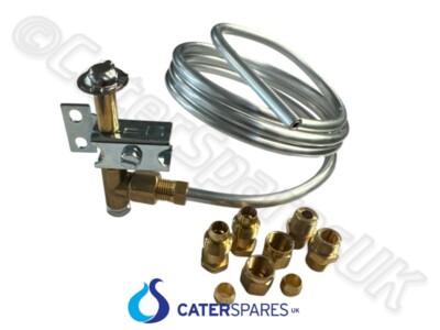 6 MM UNIVERSAL GAS PILOT BUNDY ROHR KIT MUTTER & OLIVEN 1200 MM & 2-WEGE PILOT