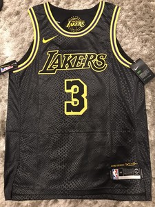 Anthony Davis Black Mamba City Edition Jersey Size 44 Medium Kobe Bryant Lakers Ebay