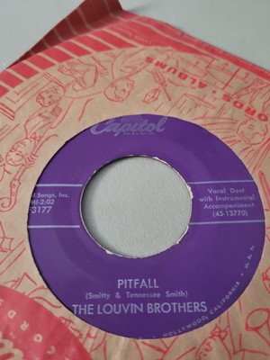 Louvin Brothers 45 rpm When I Stop Dreaming / Pitfall F1