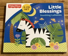 Fisher Price Lullaby Music CD Soothing Lullabies Inspirational Little Blessings 