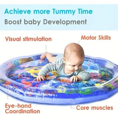 Baby Inflatable Aquarium Water Play Mat Toy Activity Sensory by DYZI