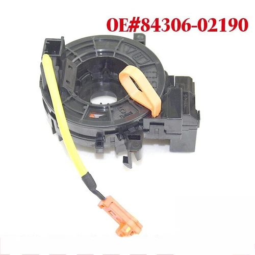 84306-02190 Spiral Cable Clockspring Fit Corolla 2009-2010 Yaris 2008-10 Petrol* - Picture 3 of 12