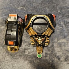 Power Rangers Thunderzord Assault Team, Black Lion Zord and Helmet Bandai 1993