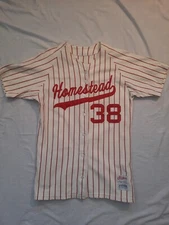 Vintage Homestead Baseball Jersey by Ripon Athletic Size Large Made in The USA