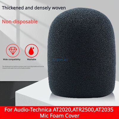 Replacement Mic Foam Cover for Audio-Technica AT2020,ATR2500,AT2035 Microphone