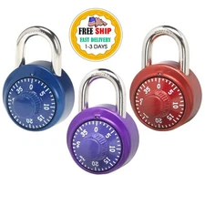 Candado Con Combinacion De Candado, 1 Paquete, Azul Nuevo 2023