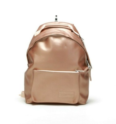 sleek leather backpack