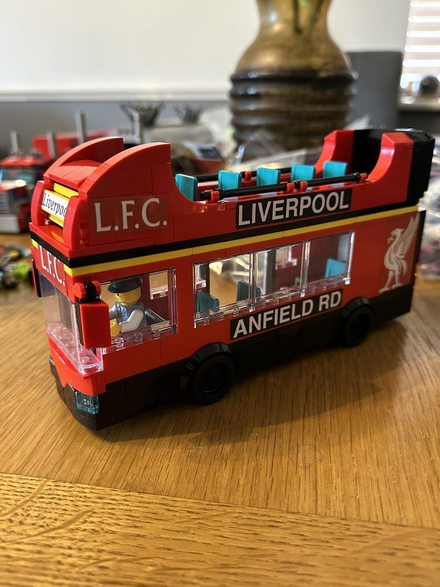 Lego Liverpool Coach Tour Istanbul “5 times Parade Custom Moc