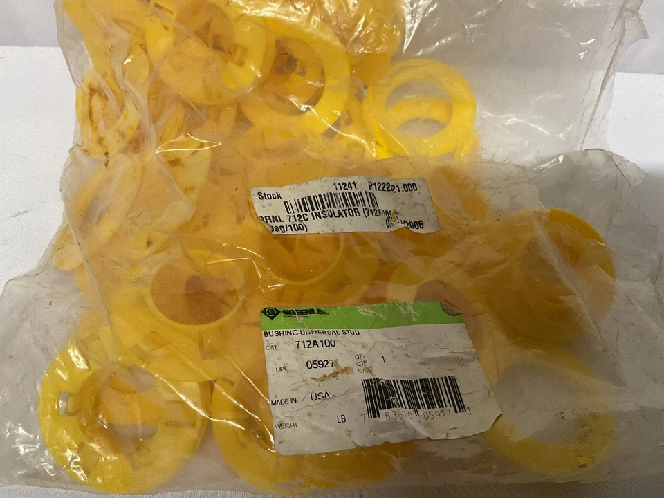 GREENLEE МЕТАЛЛИЧЕСКИЙ ГВОЗДИКИ ИЗОЛЯТОР пластик  - Изображение 4 из 4