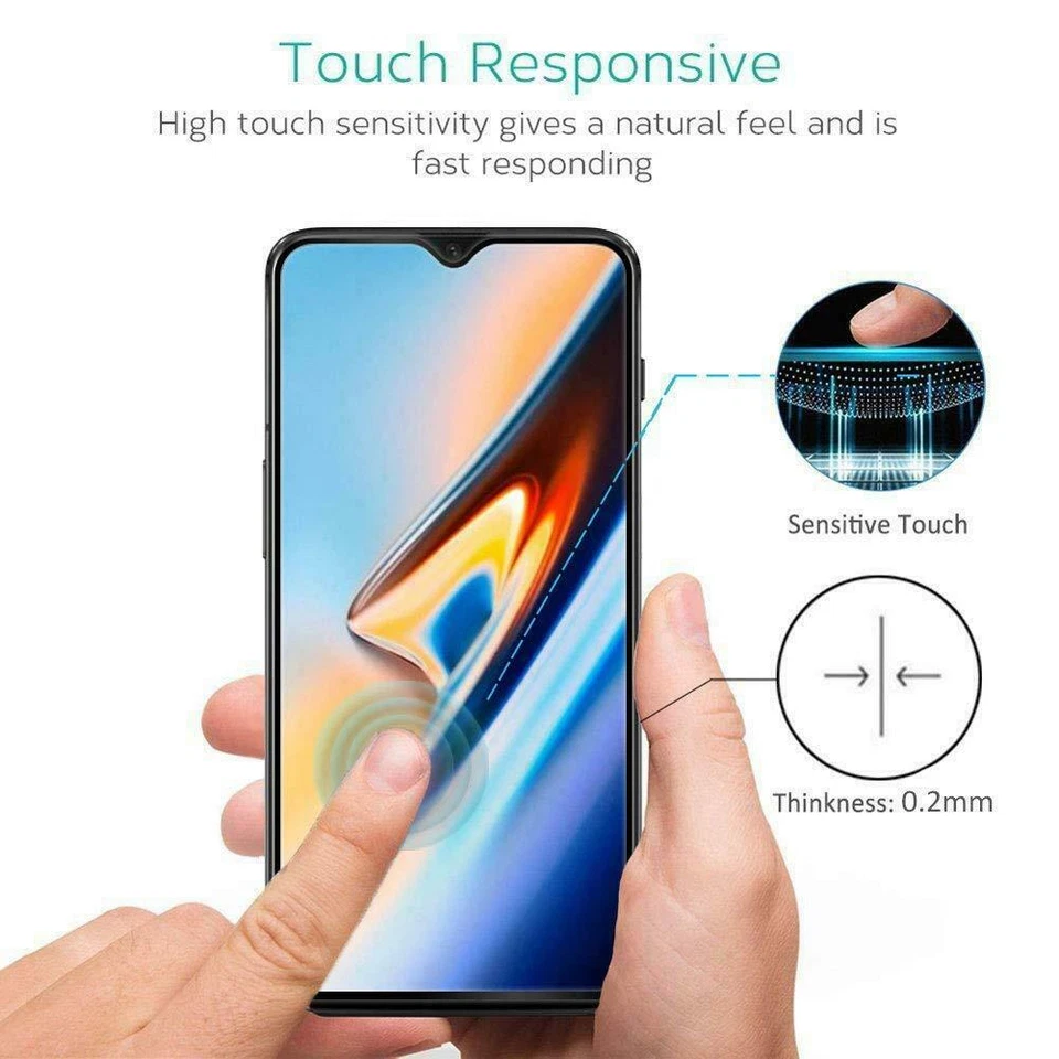 For OnePlus 13 13R 12 12R 11 10 9 Ace 5 Nord 3 Tempered Glass Screen Protector - Image 4 of 4