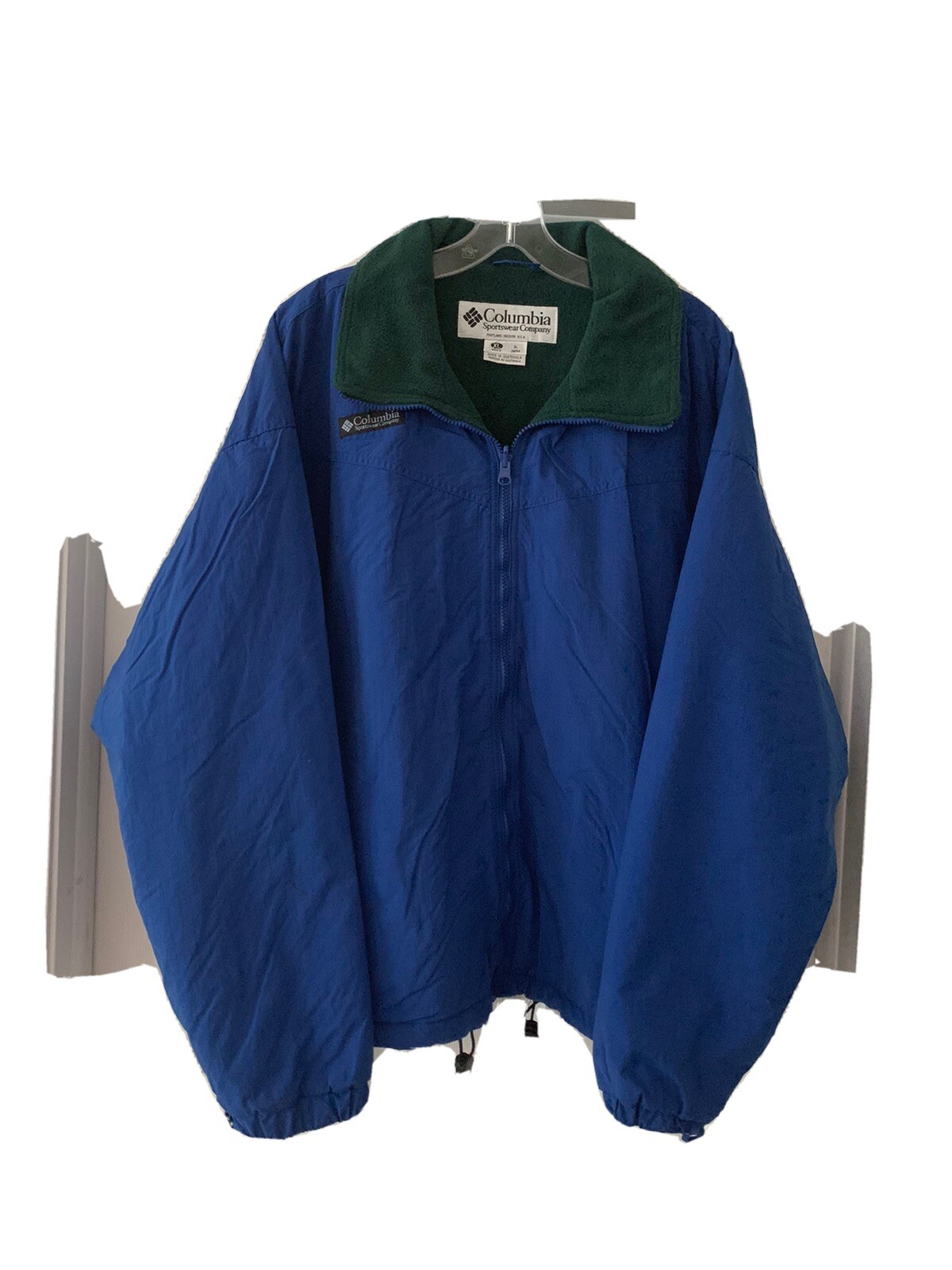 Mens Columbia Fleece Lined Jacket Size XL eBay