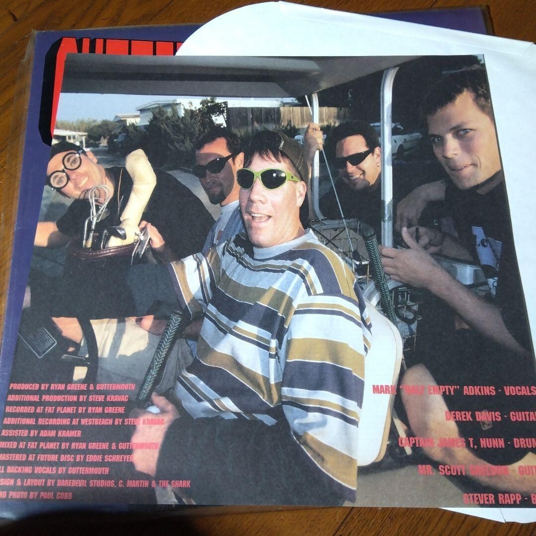 GUTTERMOUTH / TERI YAKIMOTO レコード Guttermouth / Teri Yakimoto 1996 US LP Nitro Records 158041