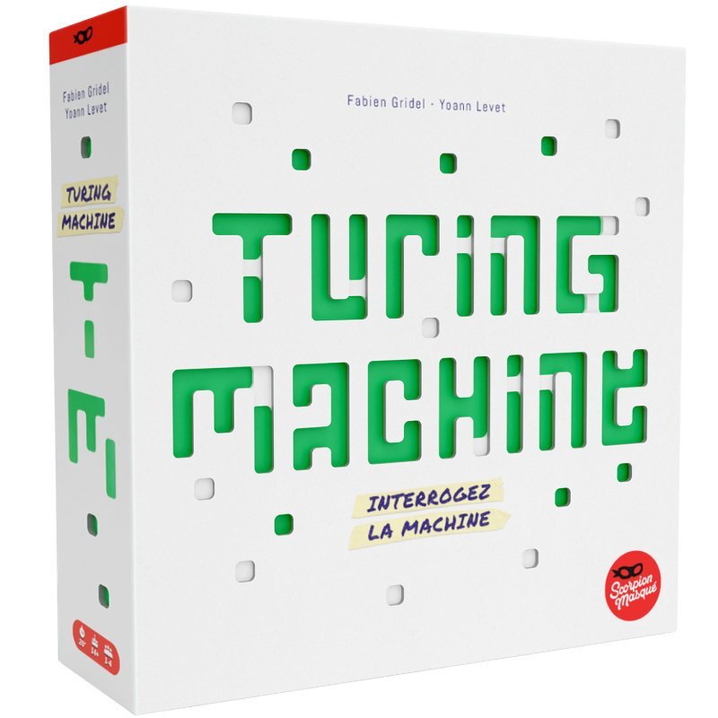Turing Machine jeu de société Le Scorpion Masqué pour stopper les pannes d'inspiration