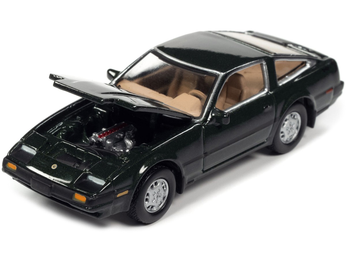1984 NISSAN 300ZX DARK GREEN 1/64 DIECAST JOHNNY LIGHTNING JLCG029