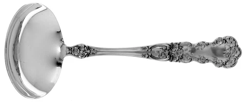 Buttercup by Gorham Sterling Silver Gravy Ladle, 6⅛ inches with plain round bowl