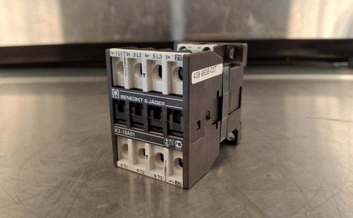 Washer Relay 200-240V K3-10A01 GEN.6 Wascomat P/N: 438963603, 438 9636-03T Used