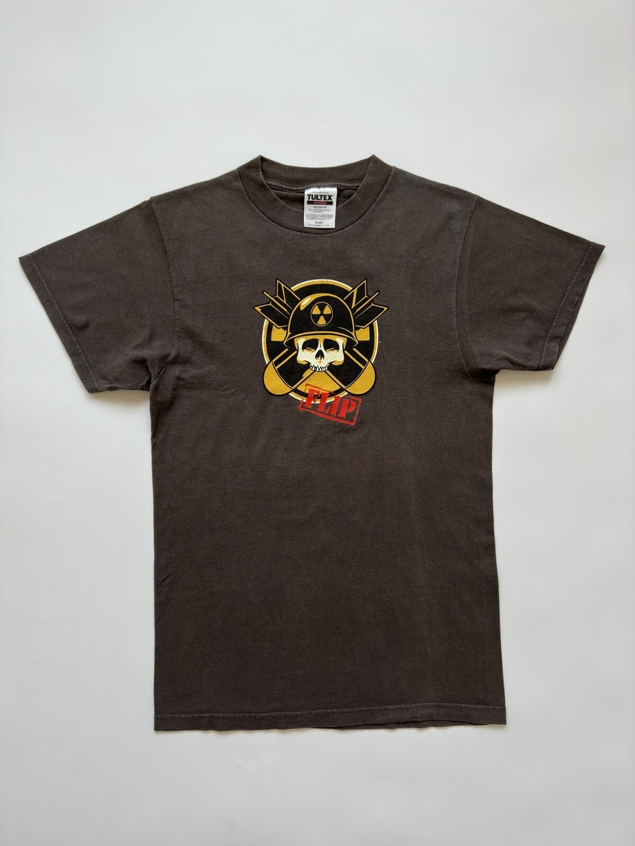 Vintage 90s Flip Skateboards Rune Glifberg Bomb T-shirt Size Vintage 90s Flip Skateboards Rune Glifberg Bomb T-shirt Size