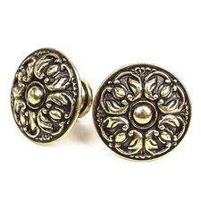 ALT MESSING ★ Retro Antik Möbelknopf Knopf Möbelknöpfe Schubladengriff Griff 009