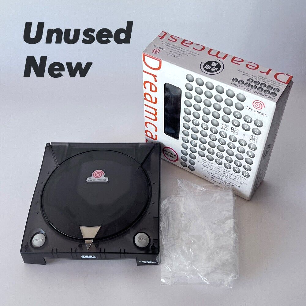 Sega Dreamcast Official Case Crystal GMS-002 with Box for Sega Dreamcast Official Case Crystal GMS-002 with Box for