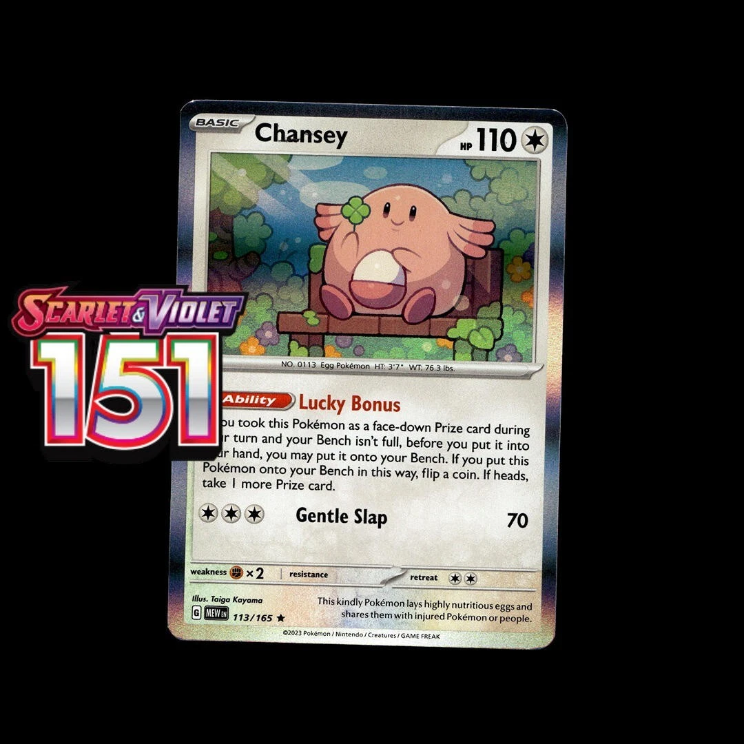Chansey Pokémon TCG Cards for sale | eBay