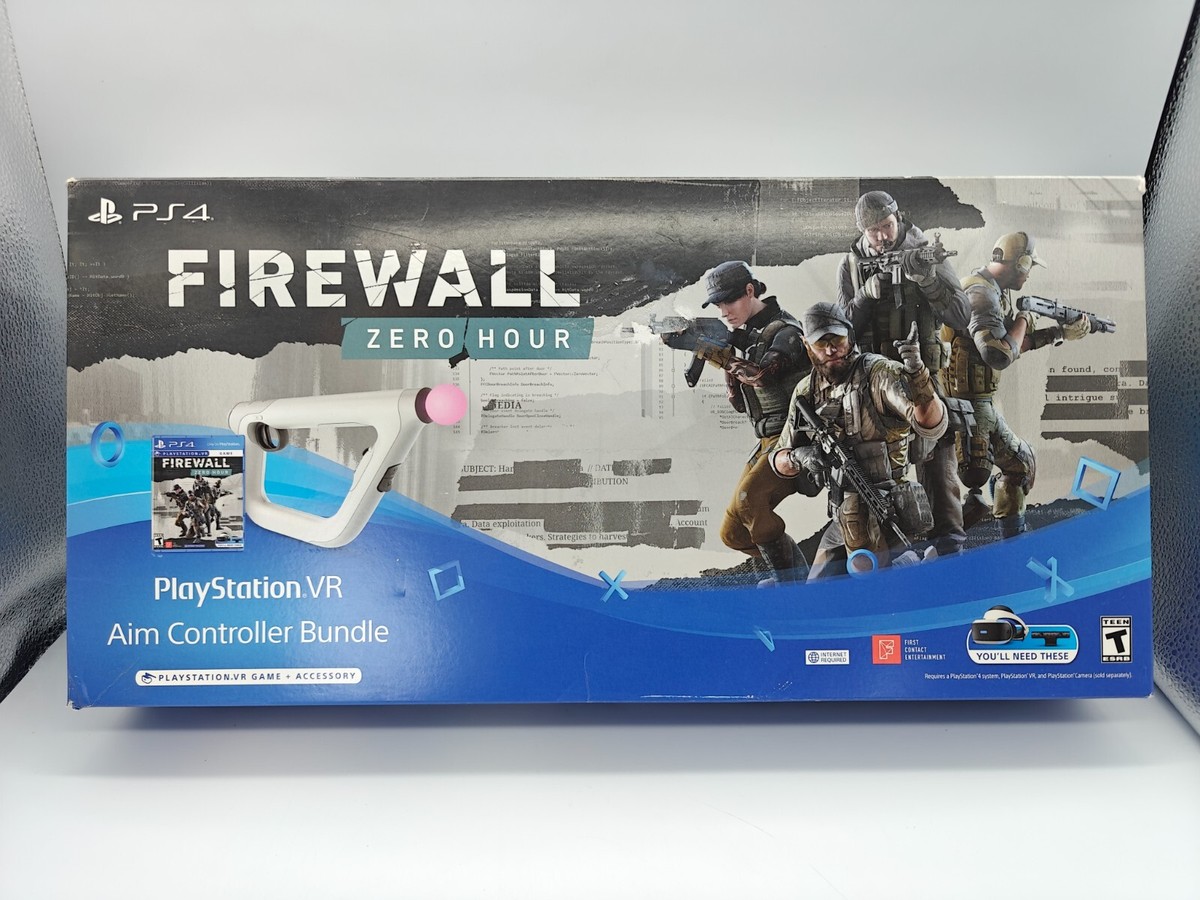 後期型美品PlayStation VR+ FIREWALL コントローラー同梱版 PlayStation VR Aim Controller - Firewall Zero Hour Bundle