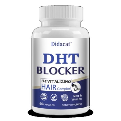DHT Blocker - for Unisex, Anti-hair loss, biotin, healthy hair, nails and skin