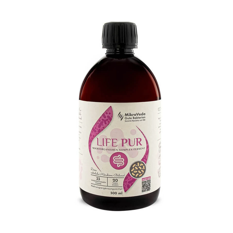 Mikroveda Life Pur 0,5 L (43,8 EUR pro 1 L) + Prospekt EM Life