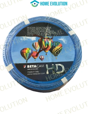 BETACAVI Beta cavi HD4019 200mt per TVCC 75 OHM Videosorveglianza
