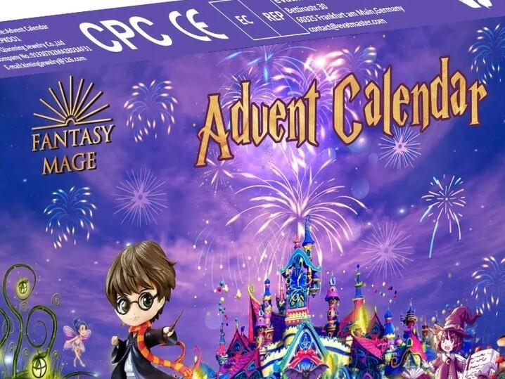 Calendrier De L'Avent Harry Potter – 24 Figurines – Jouets Enfant – Décompte Noël 2023
