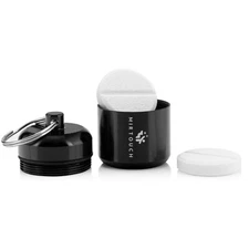 Portable Glucose Tablet Container (2-Pack) with Keychain Rings & Carabiners