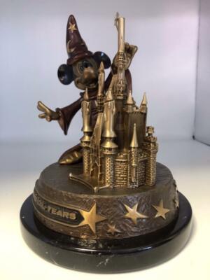 Disney 25 Magical Years Bill Toma Bronze Mickey Mouse Sculpture 35