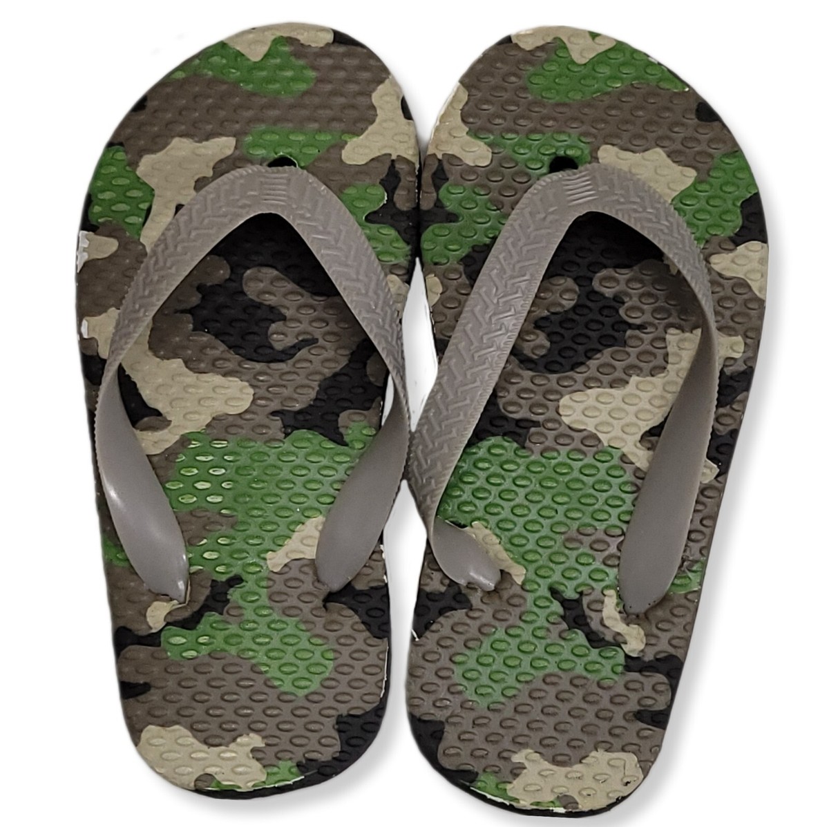 Unisex smoked camo flip flops Scott Hawaii Men main image 4
