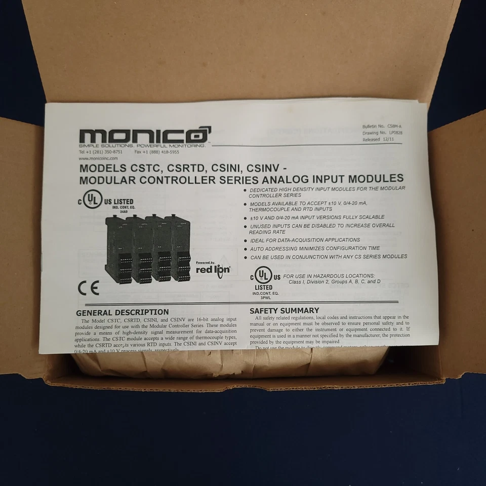 Monico Powered by Redlion OEMDA036  Modular Controller   New - Image 3 of 4