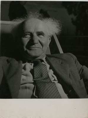 David Ben Gourion Vintage Silver Print David Ben Gourion A L 039 Origine Dav Ebay