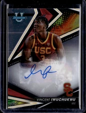 2022-23 Bowman's Best University Best of '22 Autographs Vincent Iwuchukwu AUTO