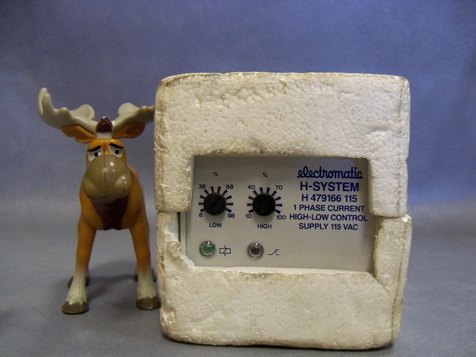 Electromatic H479166115 Current High-Low Control Relay 1 PH 115VAC - Image 3 of 4