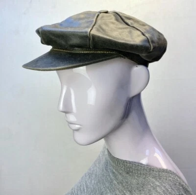 Jacques Ségal - Casquette Peaky blinders - 8 panneaux de cuir - taille 53 - Photo 1/4