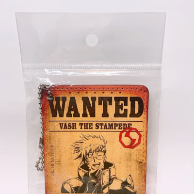 New Trigun Stampede 2023 Pass Case Vash The Stampede Keychain TOHO