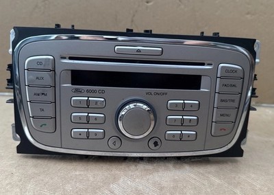 Autoradio Ford 6000 CD Ford Focus Mk2 Mondeo Mk4 Fiesta Galaxy + Code 