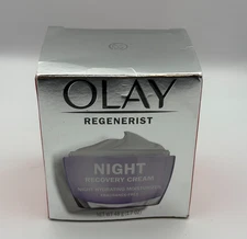 Olay Regenerist Night Recovery Cream Hydrating Moisturizer Fragrance Free 1.7oz