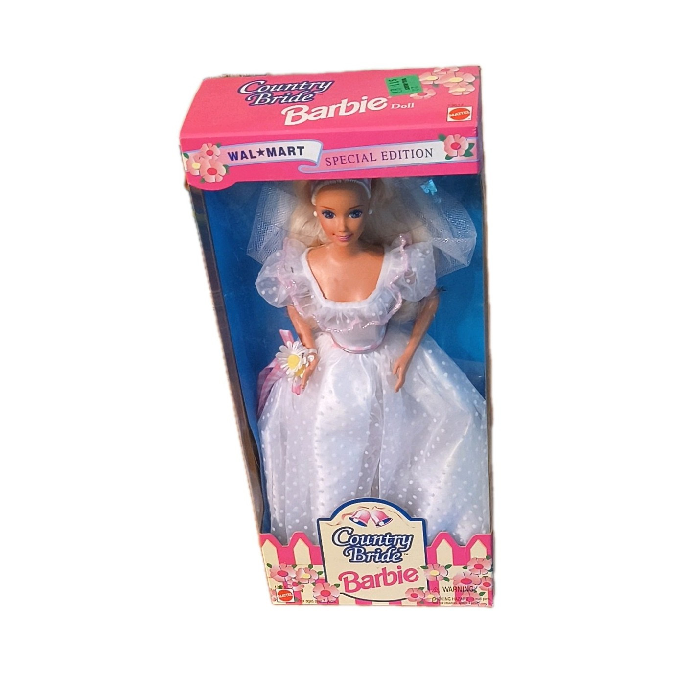Barbie Country Bride Special Edition Fashion Doll Wal-Mart Unopened Box