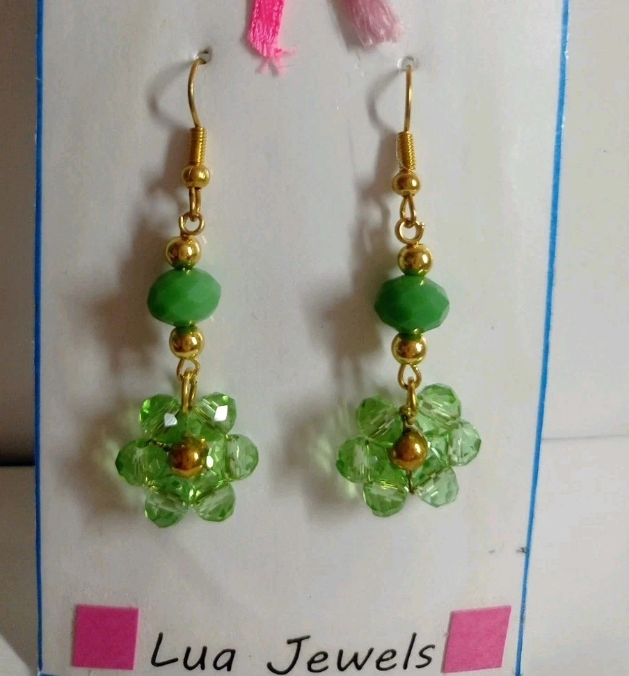 Orecchini Pendenti Vintage A Forma Di Margherita, Acrilico Giallo Fiore, Per Donna E Ragazza, Colore Argento, Zinco - 4
