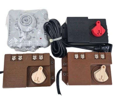   Bachman Set Of 4 Varied Hobby Train Transformer Electric Power Pack 6605