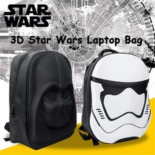 Star Wars Darth Vader 3D Backpack Large Capacity Waterproof Laptop Bag Schoolbag
