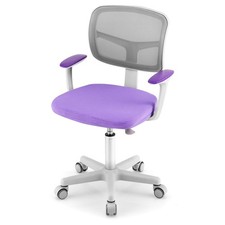 Kids Desk Chair, Ergonomic Kids Swivel Study Chair with Lumbar Support, Breat...