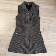 Vintage, Guess Jeans USA, Denim, Y2K, Button Up, A Line Dress | Women’s 7