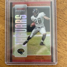 2005 Bowman Chrome - Fred Taylor #47 Bronze Refractor /150