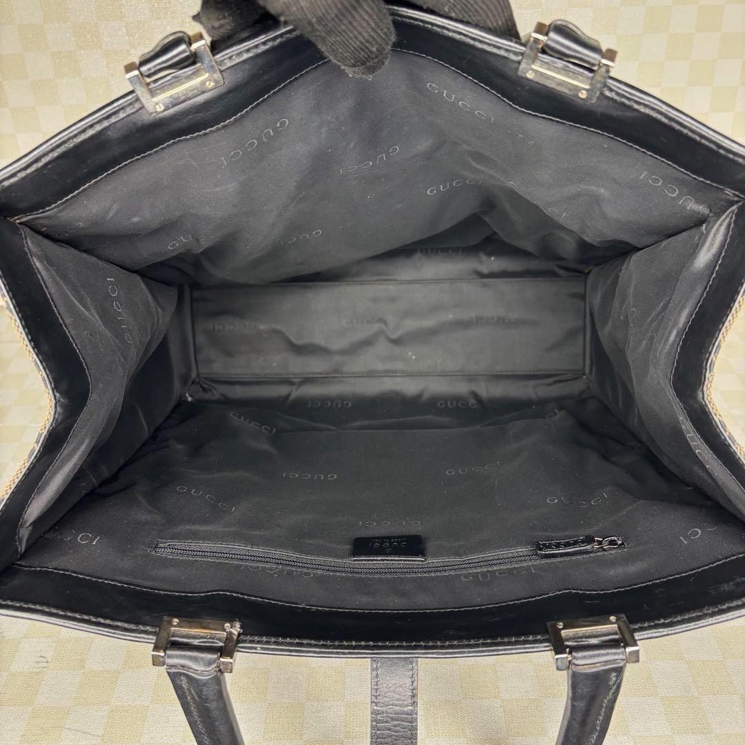 GUCCI Jackie Tote Bag Leather SA Excellent Condition Japan Size 33cm thumbnail 11